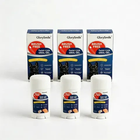 Twist and Lick dental gel 3-pack bundle