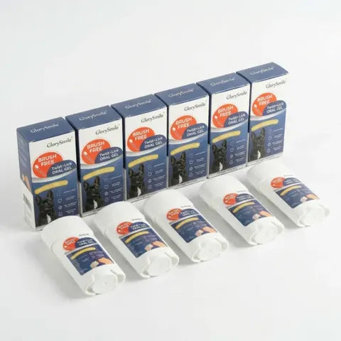 Twist and Lick dental gel 6-pack bundle